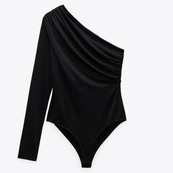 ZARA ASYMMETRIC BUNDLE BODYSUITS - Picture 6 of 9